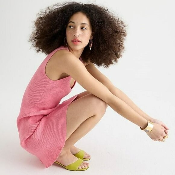 J. Crew NWT Ribbed Knit Mini Dress S - Picture 1 of 10